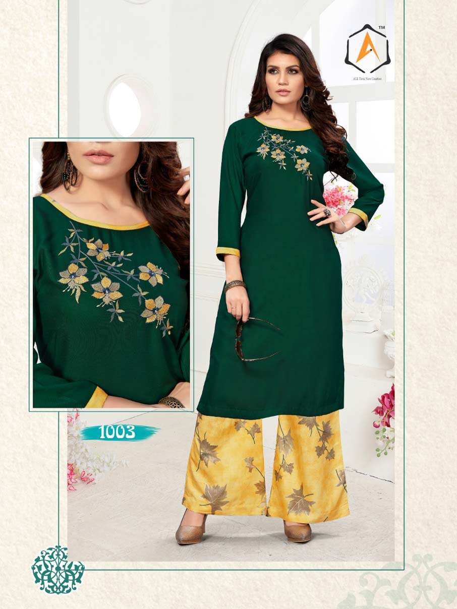 Apple Brand City Girl Vol-1 Palazzo Kurti Catalog Apple Brand City Girl Vol-1 Palazzo Kurti Catalog